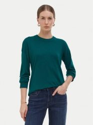 Liu Jo Sweter WF6418 MA16R Zielony ciemny Regular Fit. Zielone swetry damskie Liu Jo, xl, bez wzorów, z wiskozy, bez kołnierzyka, bez ramiączek, bez kaptura. Za 469.99 zł.