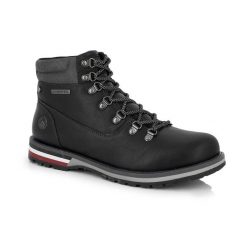 Buty turystyczne Kimberfeel ROMEO izolowane czarne. Czarne trekkingi męskie Kimberfeel, trekkingowe. Za 409.99 zł.