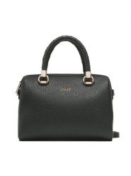 Liu Jo Torebka M Satchel AXX011 E0087 Czarny. Czarne torebki do ręki damskie Liu Jo, bez wzorów, ze skóry, bez dodatków. Za 439.99 zł.