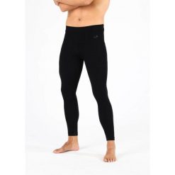 Legginsy termoaktywne męskie Woolona Nova Seamless Merino. Czarne legginsy sportowe męskie WOOLONA, m, bez wzorów, z wełny, trekkingowe. W wyprzedaży za 288.00 zł.