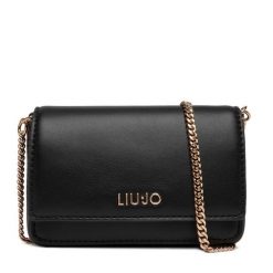 Torebka Liu Jo. Czarne torebki do ręki damskie Liu Jo, bez wzorów, wizytowe, bez dodatków. Za 339.99 zł.