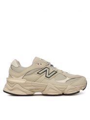 New Balance Sneakersy G90607GY Beżowy. Brązowe buty sportowe chłopięce New Balance, bez wzorów, ze skóry, bez zapięcia. Za 669.99 zł.