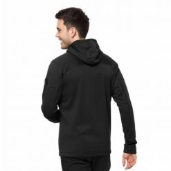 Męska Bluza Z Kapturem Hirschberg Full Zip. Zielone bluzy męskie Jack Wolfskin, m, bez wzorów, z materiału, z kapturem. Za 569.99 zł.