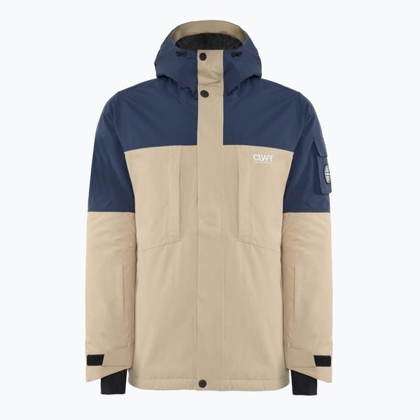Kurtka narciarska Colourwear Eagle. Brązowe kurtki męskie Colourwear, m, bez wzorów, z materiału, bez kaptura, narciarskie. Za 999.99 zł.