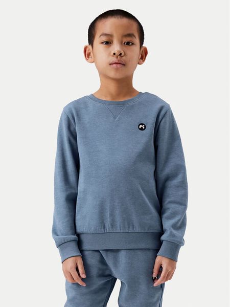 NAME IT Bluza 13220321 Niebieski Regular Fit. Niebieskie bluzy dla chłopców Name it, bez wzorów, z syntetyku, bez ramiączek, bez kaptura. Za 79.99 zł.