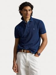 Polo Ralph Lauren Polo 710970582003 Granatowy Regular Fit. Niebieskie koszulki polo męskie Polo Ralph Lauren, m, bez wzorów, z bawełny, bez ramiączek. Za 599.99 zł.