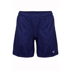 Spodenki do badmintona dla dorosłych Victor 4866. Niebieskie szorty męskie Victor, m, bez wzorów, z materiału. Za 109.99 zł.