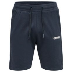 Krótka Hummel Legacy Plus. Niebieskie buty sportowe męskie Hummel, bez zapięcia, na fitness i siłownię. Za 161.00 zł.