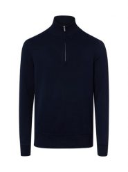 Nils Sundström Bluza Mężczyźni Bawełna niebieski, S. Niebieskie bluzy męskie Nils Sundström, m, bez wzorów, z bawełny, bez kaptura. Za 229.95 zł.