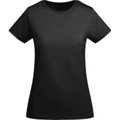Damska Koszulka Z Krótkim Rękawem Breda. Czarne koszulki sportowe damskie ROLY, s, bez wzorów, bez kołnierzyka, bez ramiączek, trekkingowe. Za 42.99 zł.