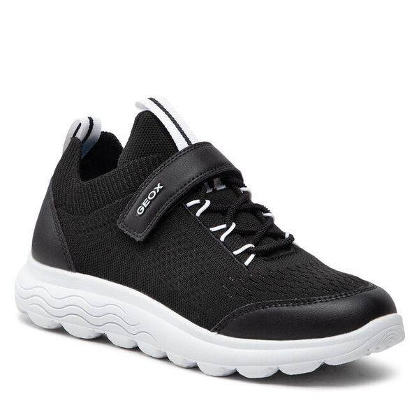 Sneakersy Geox. Niebieskie trampki i tenisówki chłopięce Geox, bez wzorów, bez zapięcia. Za 179.99 zł.