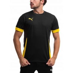 Koszulka Mężczyzna PUMA T-shirt Czarna Bluzka Sportowa Treningowa DryCELL S. Czarne t-shirty męskie Puma, m, bez wzorów, z jersey, sportowe, bez kołnierzyka. Za 82.00 zł.