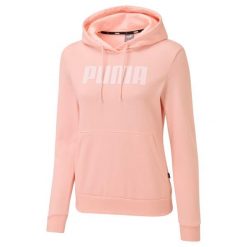 Puma Bluza Ess 84719707. Czerwone bluzy damskie Puma, na zimę, s, bez wzorów, bez kołnierzyka, bez ramiączek, bez kaptura. Za 152.99 zł.