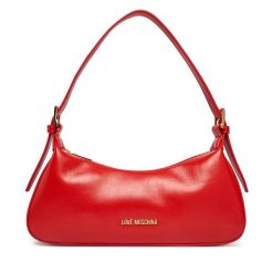 Torebka LOVE MOSCHINO. Czerwone torebki do ręki damskie Love Moschino, bez wzorów, klasyczne, bez dodatków. Za 659.99 zł.