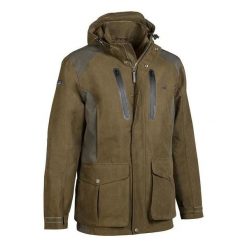 Kurtka przeciwdeszczowa ProHunt Falcon. Zielone kurtki damskie PROHUNT, xl, bez wzorów, z bawełny, bez kaptura. Za 694.90 zł.