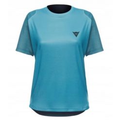 Koszulka rowerowa damska Dainese HGL Jersey SS. Niebieskie koszulki sportowe damskie Dainese, bez wzorów, z jersey, bez kołnierzyka, bez ramiączek, rowerowe. Za 279.99 zł.