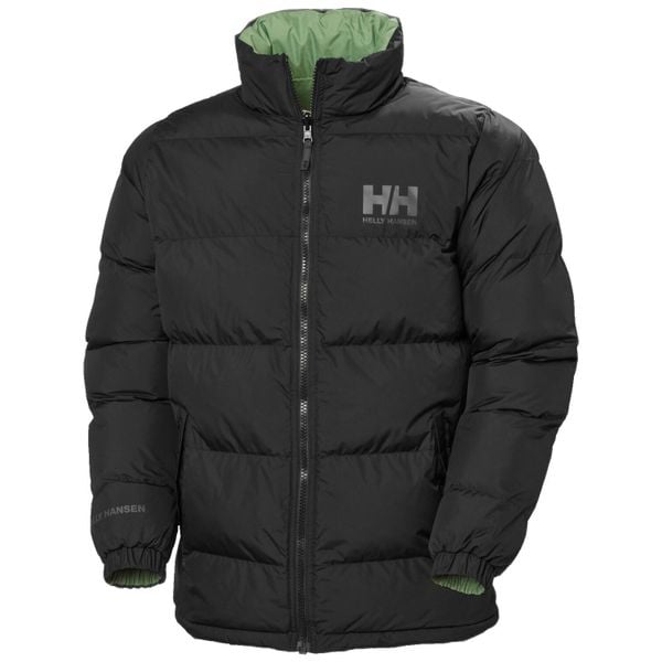 Kurtka odwracalna Helly Hansen Urban. Czarne kurtki męskie Helly Hansen, m, bez wzorów, z puchu, bez kaptura. Za 851.05 zł.