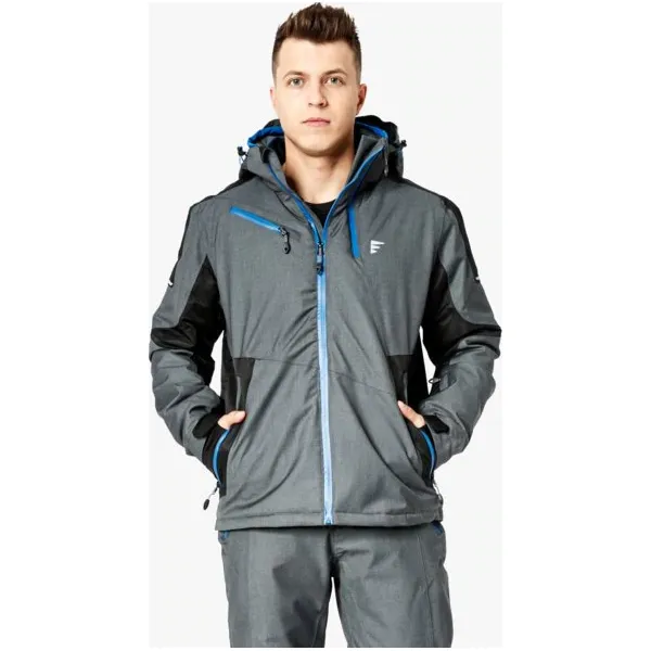 Feewear Kurtka Icefield , szary, rozmiar XXL. Szare kurtki męskie Feewear, na zimę, m, bez wzorów, z materiału, bez kaptura. W wyprzedaży za 249.99 zł.