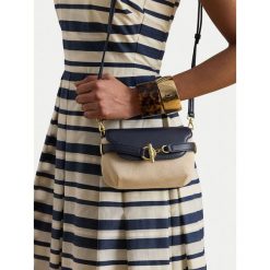 Torebka LAUREN RALPH LAUREN. Niebieskie listonoszki damskie Lauren Ralph Lauren, bez wzorów, bez dodatków. Za 1,298.99 zł.
