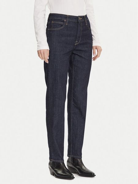 Lee Jeansy Carol 112372650 Granatowy Straight Fit. Niebieskie jeansy damskie Lee. Za 239.99 zł.