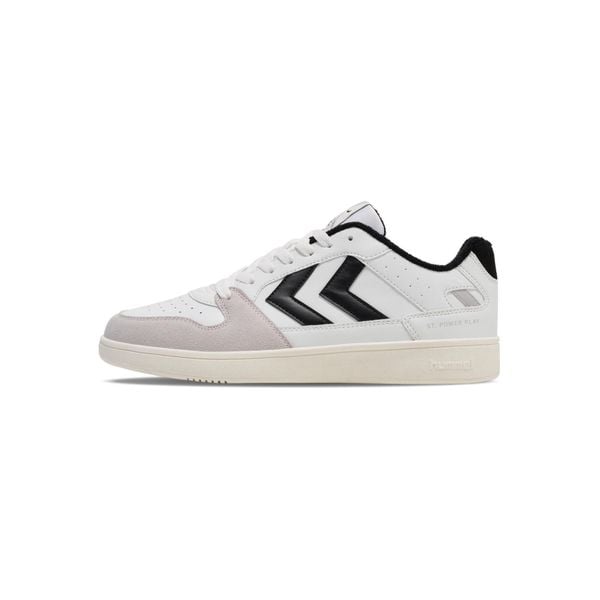 Sneakersy Hummel St. Power PLay PL. Białe obuwie sportowe damskie Hummel, bez wzorów, tenisowe. Za 303.00 zł.