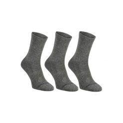 Skarpety sportowe RS160 3 pary. Szare skarpety damskie ARTENGO. Za 14.99 zł.