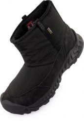 Keen Hood Nxis Pull On WP damskie botki zimowe. Białe botki damskie 909, na zimę, z gumy, bez obcasa, bez zapięcia. Za 503.99 zł.