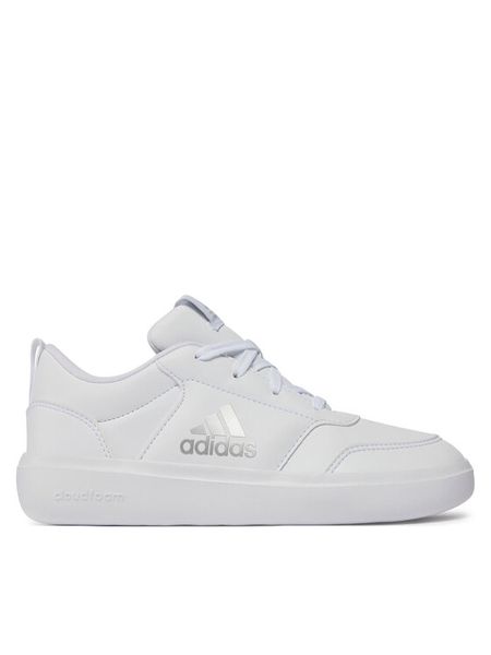 Adidas Sneakersy Park ST Kids IE0028 Biały. Białe buty sportowe dziewczęce Adidas, bez wzorów, ze skóry, bez zapięcia. Za 279.99 zł.