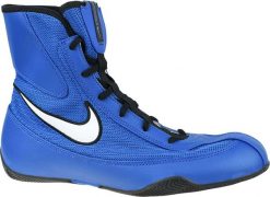 Nike Buty męskie Machomai niebieskie r. 44 (321819-410). Niebieskie buty sportowe męskie Nike, bez zapięcia. Za 372.52 zł.