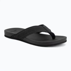 Japonki męskie Rip Curl Chiba Bloom Open Toe. Czarne klapki męskie Rip Curl, z materiału, eleganckie. Za 180.65 zł.