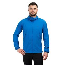 Kurtka softshell męska Borealis Hoody. Niebieskie kurtki męskie RAB, m, bez wzorów, z softshellu, sportowe, z kapturem. Za 539.99 zł.