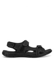 Lasocki Sandały KODIAQ-01 MI18 Czarny. Czarne sandały męskie Lasocki, ze skóry, bez zapięcia. Za 159.99 zł.