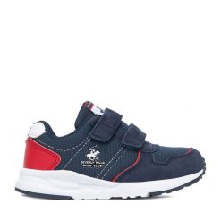 Sneakersy Beverly Hills Polo Club. Niebieskie trampki i tenisówki chłopięce Beverly Hills Polo Club, bez wzorów, bez zapięcia. Za 129.99 zł.