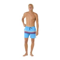 Szorty kąpielowe męskie Rip Curl Surf Revival Volley. Niebieskie krótkie spodenki sportowe męskie Rip Curl, l, bez wzorów, do pływania. W wyprzedaży za 186.20 zł.