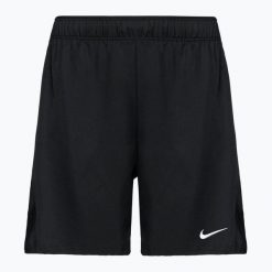 Spodenki tenisowe męskie Nike Court Dri-Fit Victory 7". Czarne buty sportowe męskie Nike, bez zapięcia, tenisowe, nike court, dri-fit (nike). Za 179.99 zł.