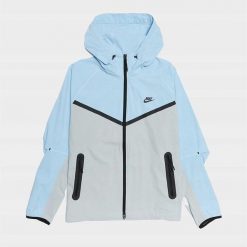 Kurtka Męska Sportowa Wiatrówka Nike Tech Windrunner. Niebieskie kurtki męskie Nike, m, bez wzorów, na fitness i siłownię. Za 338.80 zł.