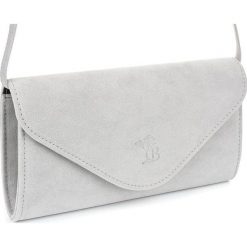 Kopertówka szara Beltimore W19. Szare kopertówki damskie bez wzorów, ze skóry ekologicznej, eleganckie, małe, bez dodatków. Za 80.29 zł.