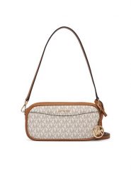 MICHAEL Michael Kors Torebka May 32T6GX5C1B Kremowy. Białe listonoszki damskie MICHAEL Michael Kors, bez wzorów, ze skóry, bez dodatków. Za 719.99 zł.