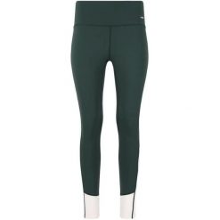 Damskie legginsy Athlecia Aspasia. Zielone legginsy damskie Athlecia, bez wzorów, z materiału. Za 123.00 zł.