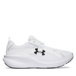 Buty do biegania Under Armour. Białe buty sportowe męskie Under Armour, bez zapięcia, do biegania. Za 269.99 zł.