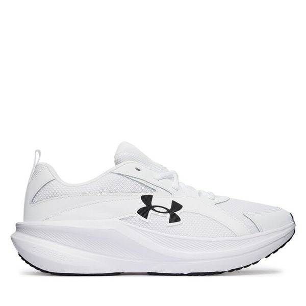 Buty do biegania Under Armour. Białe buty sportowe męskie Under Armour, bez zapięcia, do biegania. Za 229.99 zł.