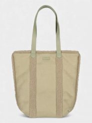 Torba Shopper Damska Barts Aedey. Zielone torebki shopper damskie Barts, bez wzorów, z futra, eleganckie, bez dodatków. Za 309.00 zł.