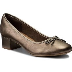 Półbuty CLARKS - Chartli Daisy 261284754 Pewter Leather. Półbuty damskie marki Clarks. W wyprzedaży za 199.00 zł.