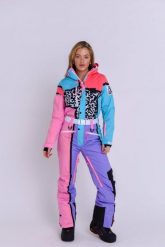 Kombinezon narciarski Penfold Signature - Damski. Czerwone spodnie snowboardowe damskie OOSC, s, bez wzorów, z materiału, narciarskie. Za 1,710.99 zł.