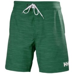 Szorty kąpielowe Helly Hansen Newport 8". Niebieskie krótkie spodenki sportowe męskie Helly Hansen, l, bez wzorów, z bawełny, do pływania. Za 293.55 zł.