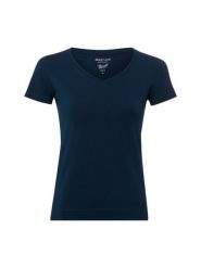 Marie Lund T-shirt Kobiety Bawełna niebieski, S. Niebieskie t-shirty damskie Marie Lund, s, bez wzorów, z bawełny, klasyczne, bez kołnierzyka. Za 79.95 zł.