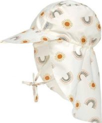 Czapka Lassig Czapka Przeciwsłoneczna UV80 Splash & Fun Tęcza rozm. 50/51. Białe czapki dla dzieci Lassig, bez wzorów, z mikrofibry. Za 96.00 zł.