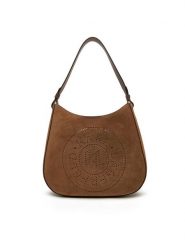 KARL LAGERFELD Torebka A1W30165 Brązowy. Brązowe torebki do ręki damskie KARL LAGERFELD, bez wzorów, ze skóry, bez dodatków. Za 999.99 zł.