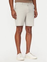 BOSS Szorty materiałowe H-Kane1 50555235 Kremowy Modern Fit. Białe szorty męskie Boss, m, bez wzorów, z bawełny. Za 265.99 zł.