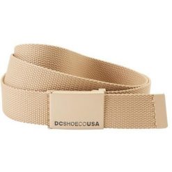 Pasek DC Shoes Web, Mężczyźni. Brązowe paski damskie DC Shoes, bez wzorów, z poliesteru. Za 190.00 zł.